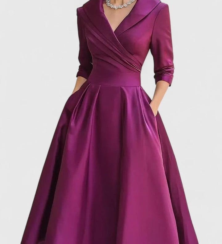 Yan | Elegáns Midi Ruha