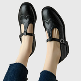 Claire | Elegáns T-strap Mary Jane cipők