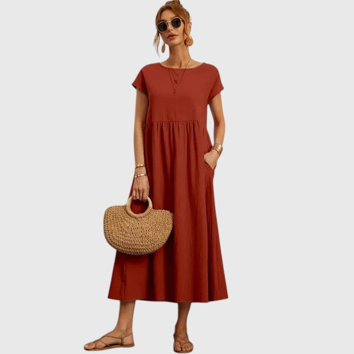 Fenella | Kényelmes Midi Ruha