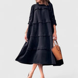 Briannelyse | Elegáns Midi Ruha