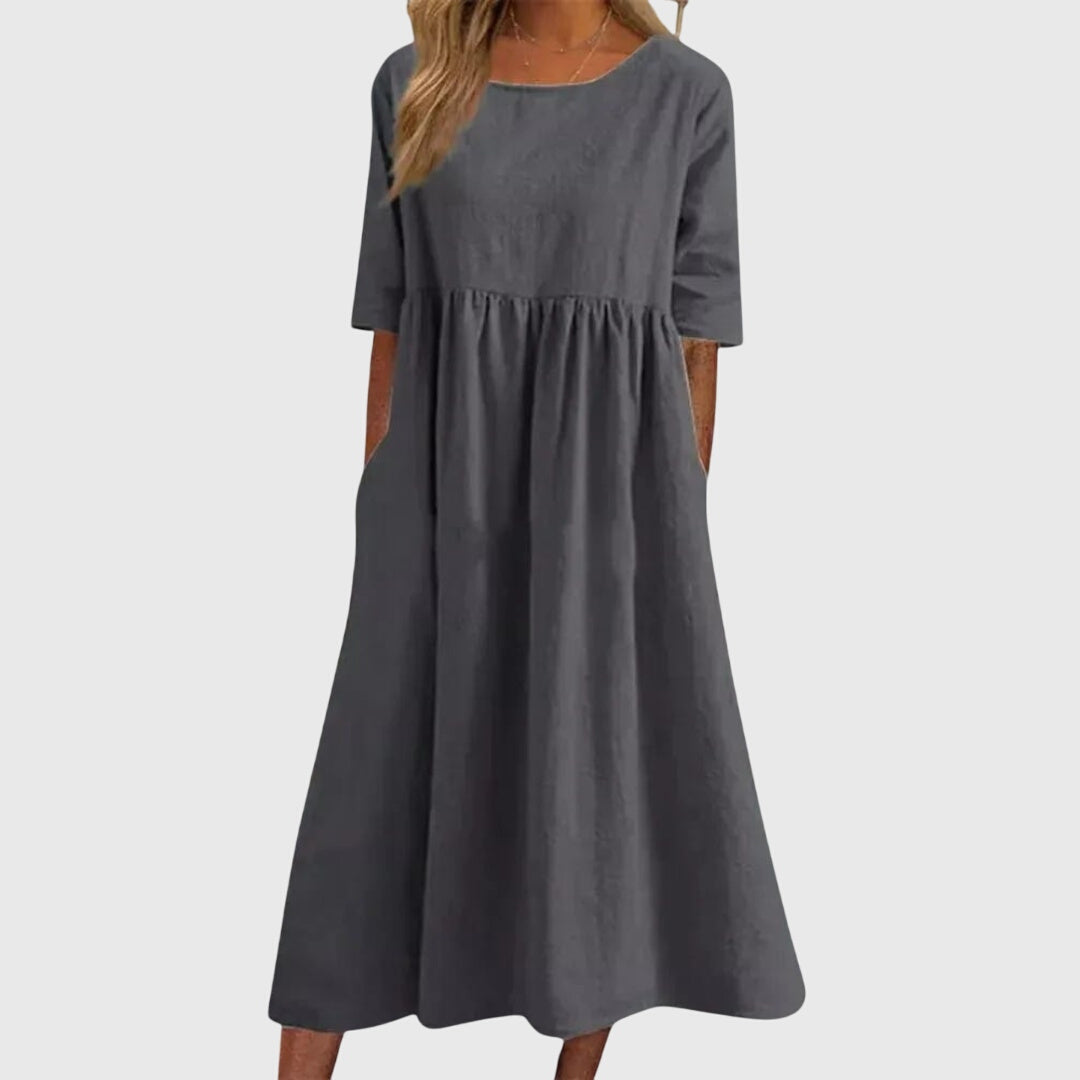 Haisley | Elegáns Rövid Ujjú Ruha