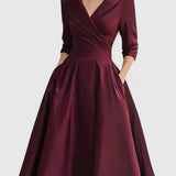 Yan | Elegáns Midi Ruha