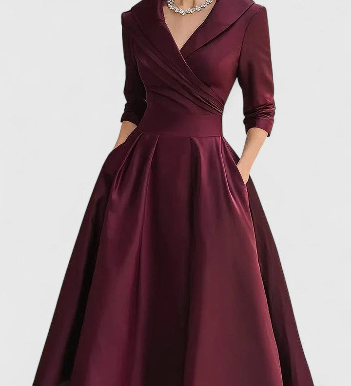 Yan | Elegáns Midi Ruha