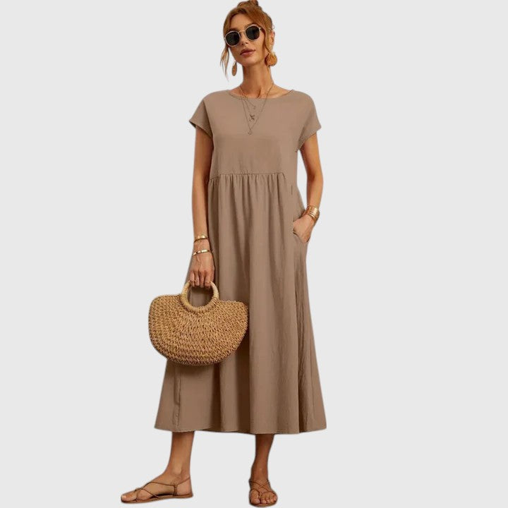 Fenella | Kényelmes Midi Ruha