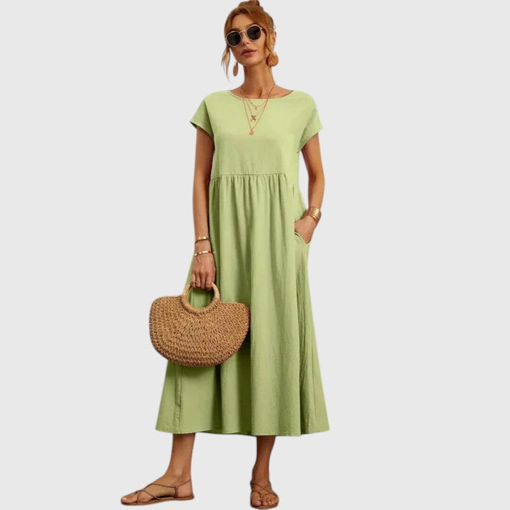 Fenella | Kényelmes Midi Ruha