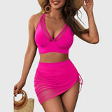 Maëlle | Has-ellenőrzős Bikini Szett Szoknyával