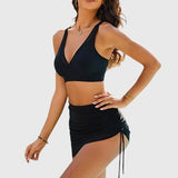 Maëlle | Has-ellenőrzős Bikini Szett Szoknyával