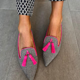 Betty - Elegáns, Hegyes Orrú Mokaszinok