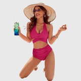 Pascale | Elegáns Magas Derék Bikini Szett