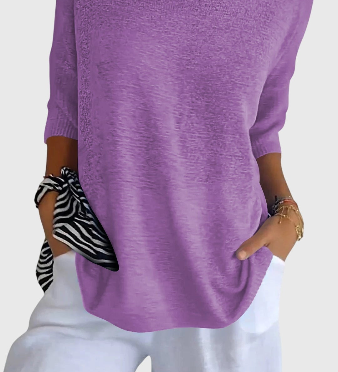 Caroline | Elegáns V-kivágású Felső