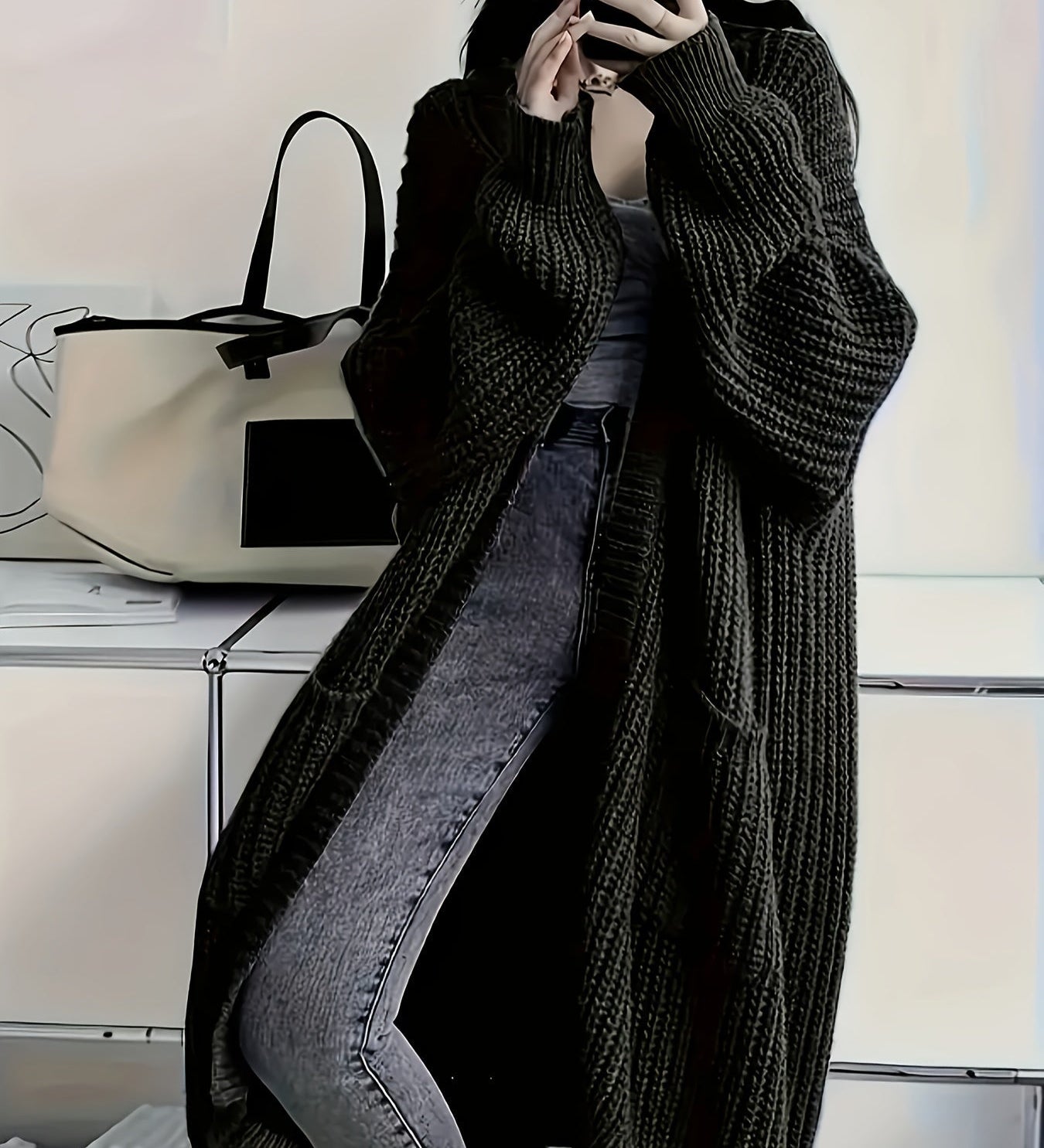 Alice | Hosszú Cardigan Confiance Douillette
