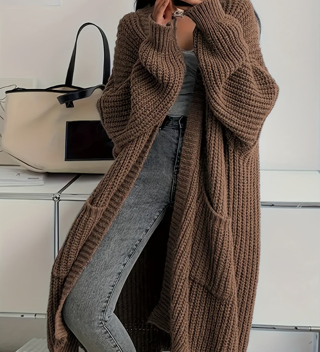Alice | Hosszú Cardigan Confiance Douillette
