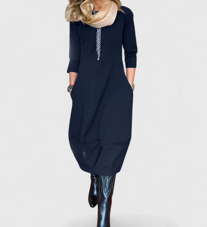Danyshka | Elegáns Midi Ruha
