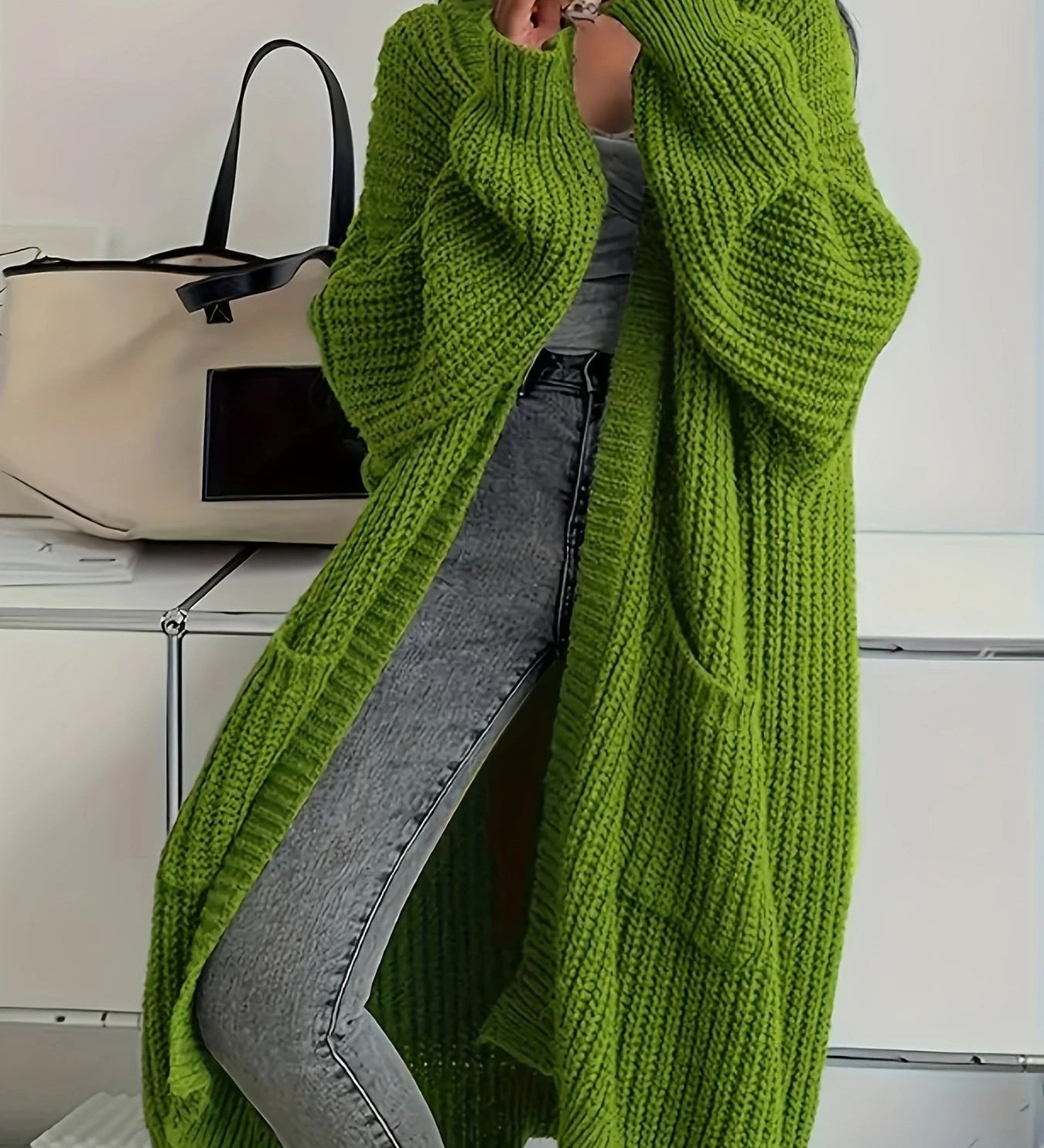 Alice | Hosszú Cardigan Confiance Douillette