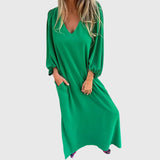 Carol | Hosszú Boho Ruha Zsebekkel