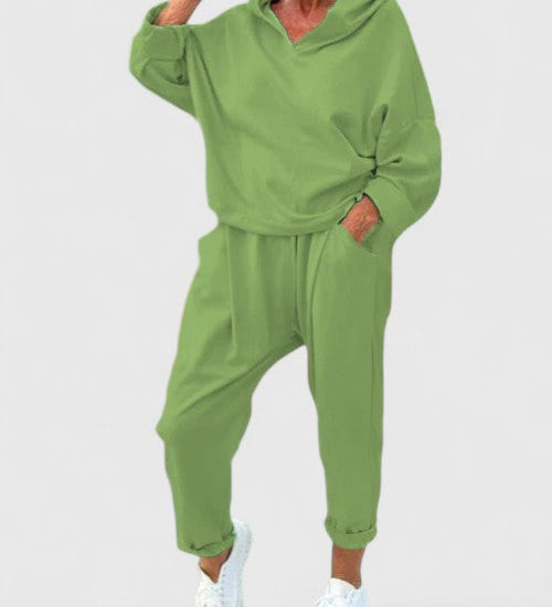 Sally | Kényelmes Kapucnis Pulóver Szett