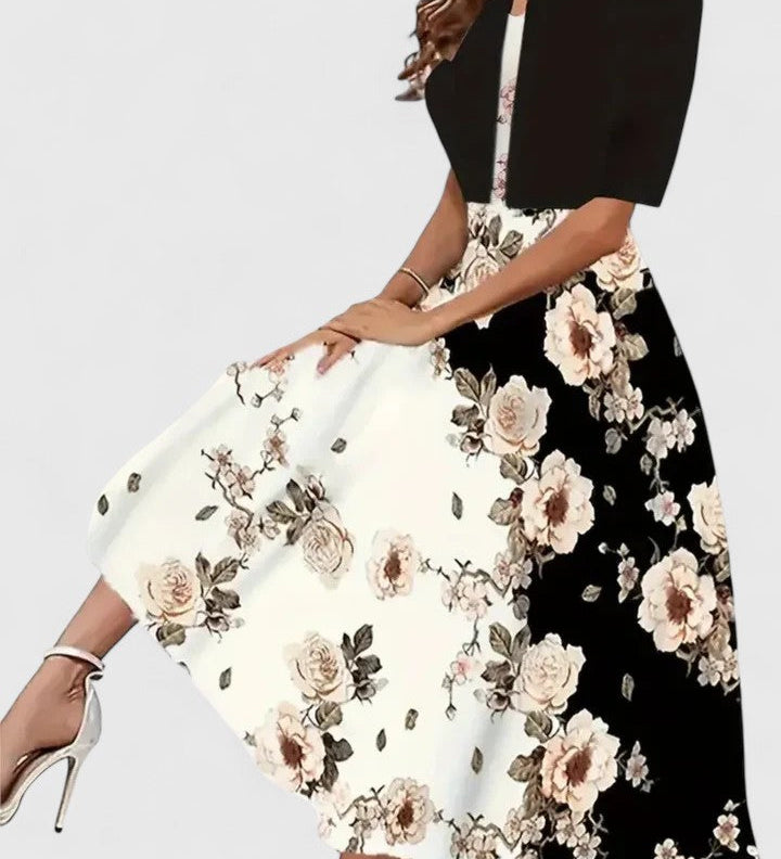 Chantal | Elegáns Midi Ruha