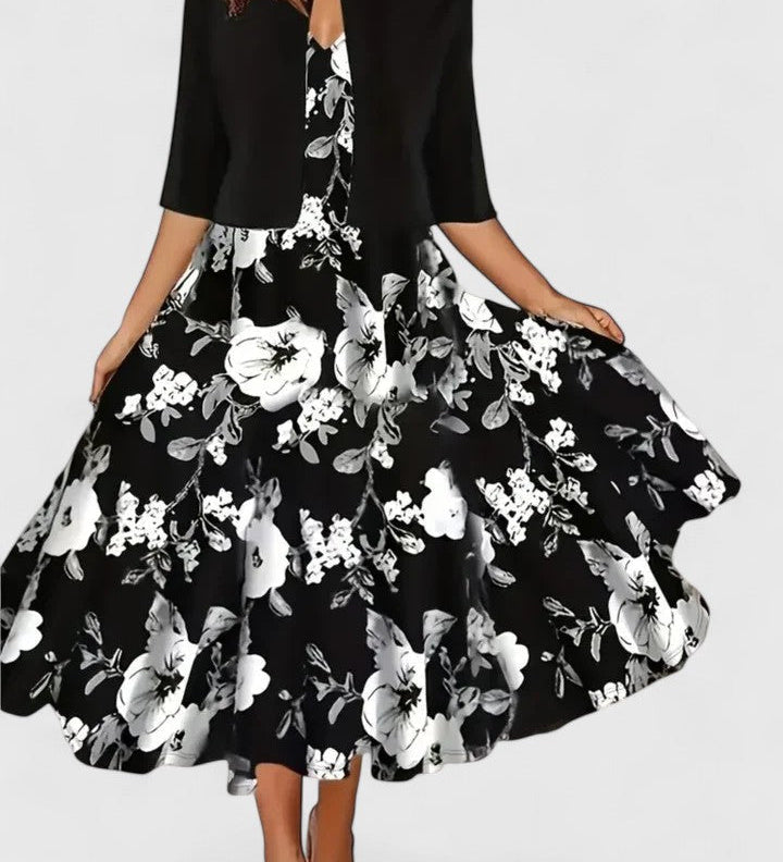 Chantal | Elegáns Midi Ruha