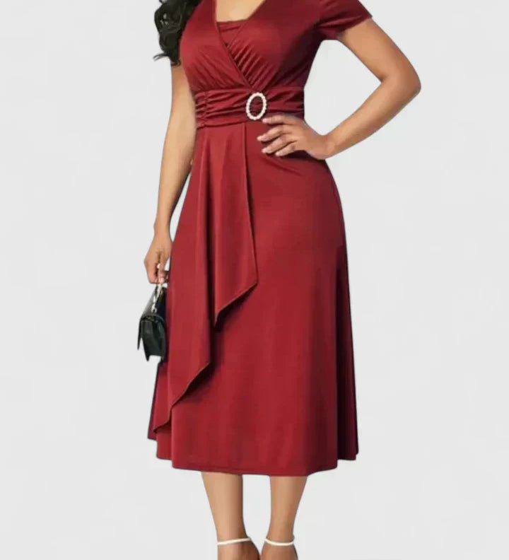 Zhyrelle | Elegáns Midi Ruha