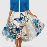 Chantal | Elegáns Midi Ruha