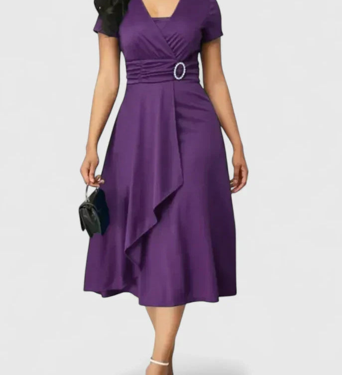 Zhyrelle | Elegáns Midi Ruha