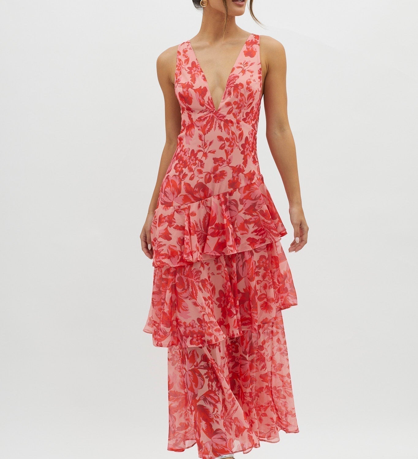 Taviana | Elegáns Midi Ruha