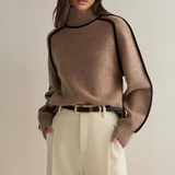 Sandrine | Elegáns garbós pulóver