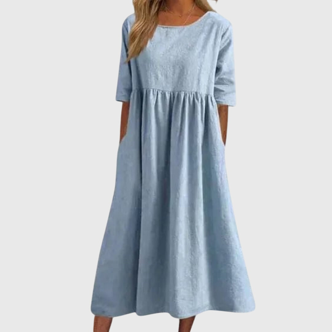 Haisley | Elegáns Rövid Ujjú Ruha