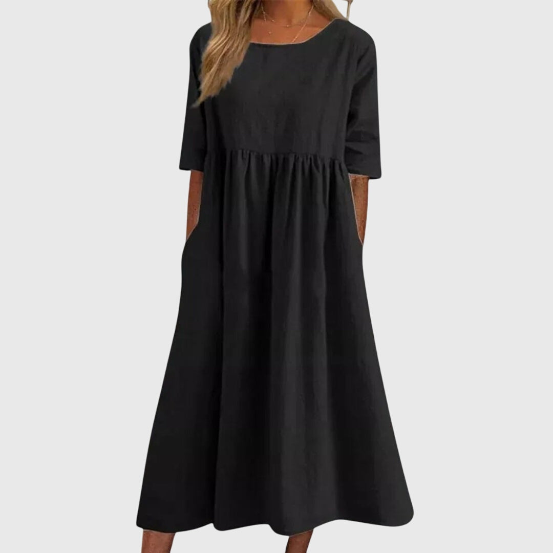 Haisley | Elegáns Rövid Ujjú Ruha