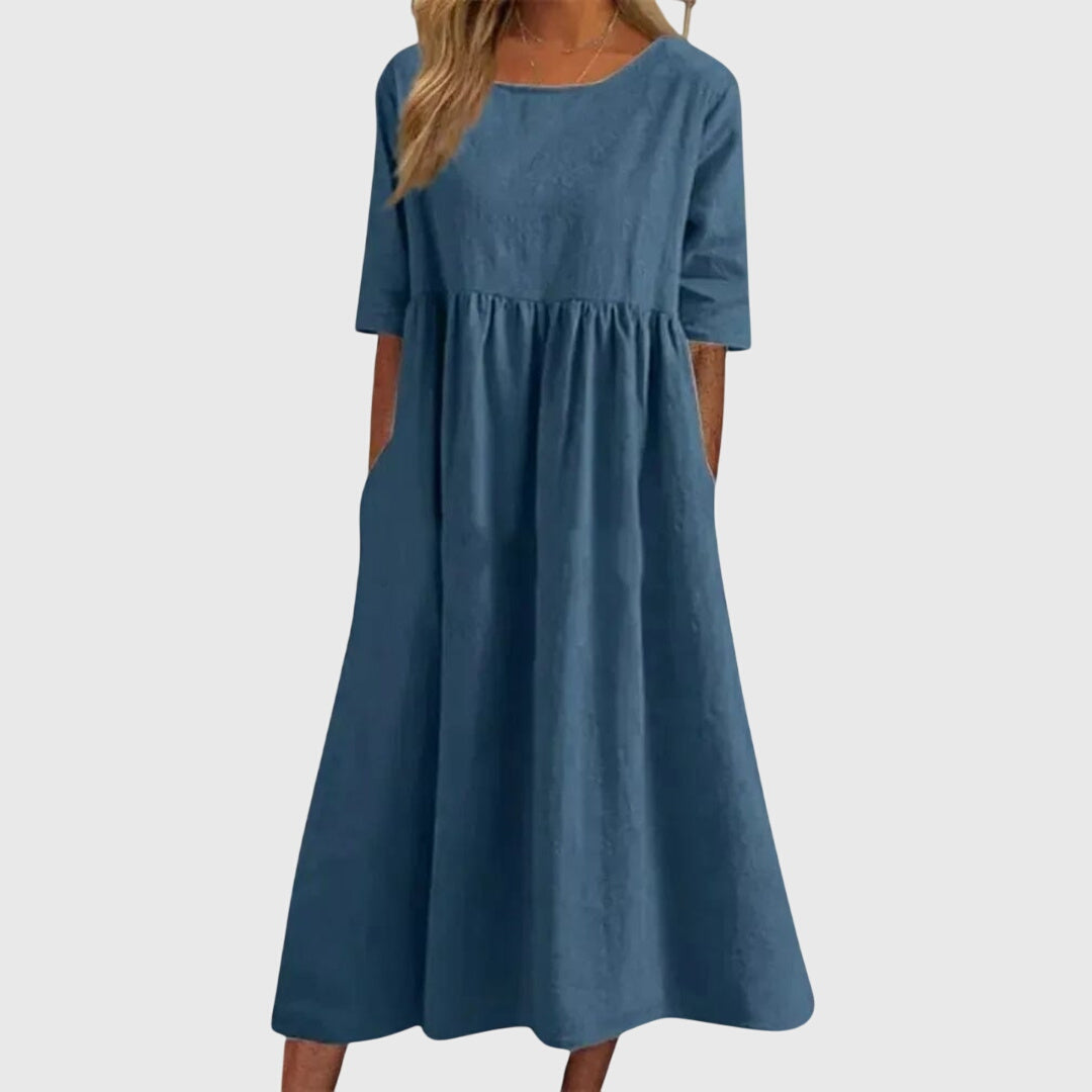 Haisley | Elegáns Rövid Ujjú Ruha